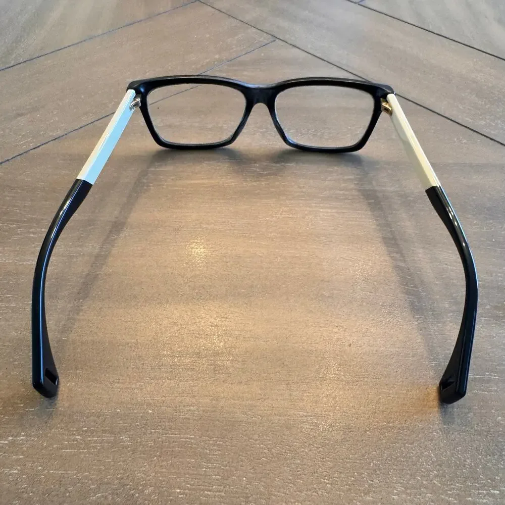 GUCCI GG0466OA Logo Plate Eye Glasses Frame Black 56□15 150 Men’s Designer Luxe